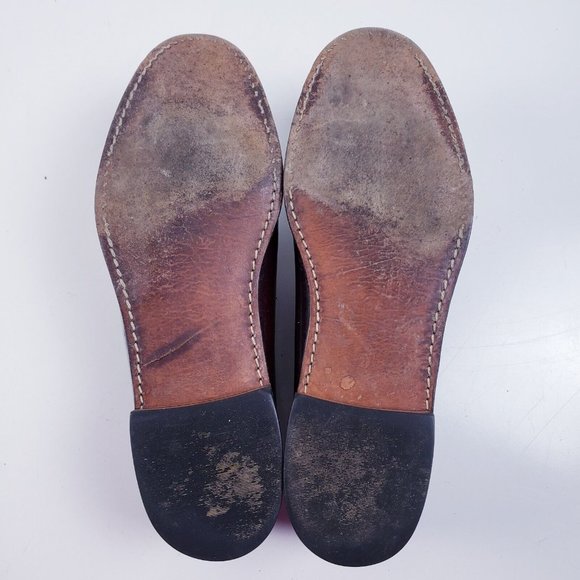 G.H Bass & Co Weejuns Men's Cordovan Leather Penny Loafer Size 12 Slip On - Picture 8 of 10